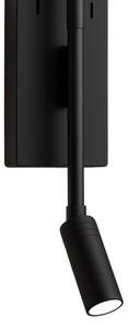 LED стенен аплик TORCH LED/6W/230V + LED/3W, черен
