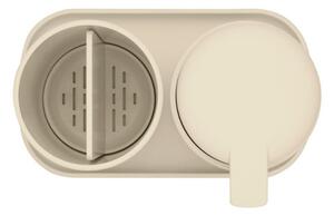Комплект аксесоари за баня Brabantia ReNew 1006266, 3 части, 250 мл, Устойчиви на корозия, Бежов