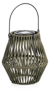LED фенер със соларен панел в цвят каки (височина 17 cm) Juny – Yes Everyday