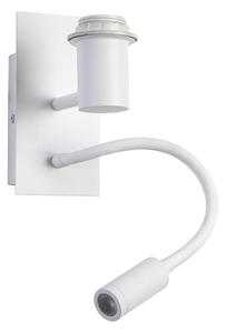 Brilagi -LED гъвкава стенна лампа NUBILA 1xE27/25W/230V + LED/3W бяла/жълта