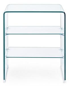 Стъклена странична масичка 40x50 cm Iride – Bizzotto