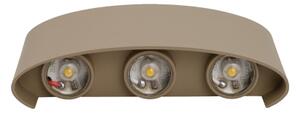 LED външно стенно осветително тяло ARROW LED/6W/230V IP54 бежово