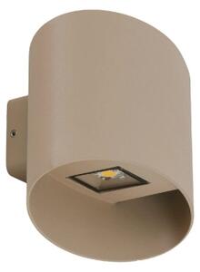 LED външно стенно осветително тяло VERTO LED/5W/230V IP54 бежово