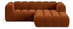 Оранжев ъглов диван (десен ъгъл) Lupine – Micadoni Home