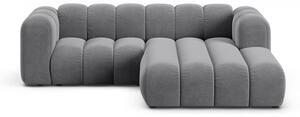 Светлосив ъглов диван (десен ъгъл) Lupine – Micadoni Home