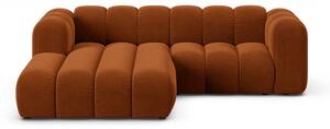 Оранжев ъглов диван (ляв ъгъл) Lupine – Micadoni Home
