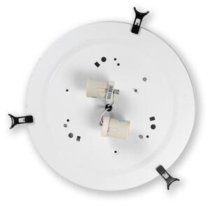Brilagi - Тифани витражно таванно осветително тяло JUNGLE 2xE27/60W/230V диам. 40 см