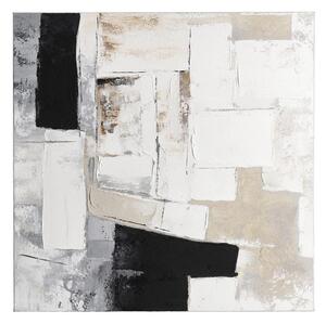 Печатна/с ръчно рисувани елементи върху платно картина 80x80 cm Crown – Bizzotto