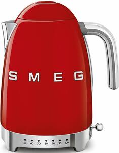 Чайник Smeg 2400 W 1,7 L Червен Неръждаема стомана Пластмаса