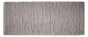 Сив килим за баня 50x120 cm Aspen Bobble – Bianca