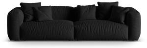 Черен модулен диван 320 cm Martina – Micadoni Home