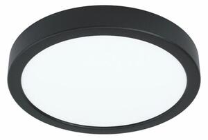 Eglo 78676 - LED потолен плафон FUEVA LED/17W/230V Ø 21 см черен