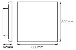 Osram - димируемо LED таванно осветително тяло SMART+ FRAMELESS LED/20W/230V 30x30 cm Wi-Fi