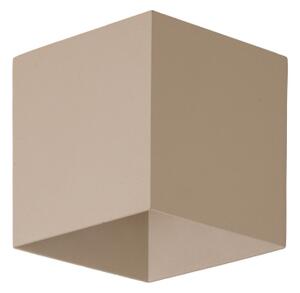 LED външно стенно осветително тяло CUBE LED/10W/230V IP54 бежово