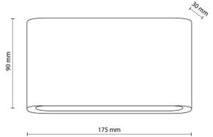Външно стенно осветително тяло ARWENA M LED/12W/230V IP54 бежово