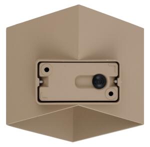 LED външно стенно осветително тяло CUBE LED/10W/230V IP54 бежово