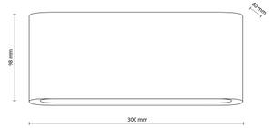 LED външен стенен осветител ARWENA L LED/24W/230V IP54 бежов