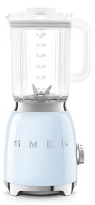 Блендер Smeg BLF03PBEU, 800W, 1.5 л, 18000 об/мин, 4 програми, 4 скорости + Пулс, Неръждаема стомана, Пастелно син