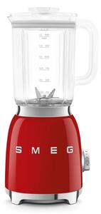 Блендер Smeg BLF03RDEU, 800W, 1.5 л, 18000 об/мин, 4 програми, 4 скорости + Пулс, Неръждаема стомана, Червен