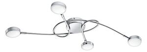Eglo 32996 - LED полилей SALTO за повърхностен монтаж 4xLED/5,4W/230V лъскав хром