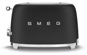 Maтово черen tостер в ретро стил - SMEG