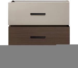 Нощно шкафче Sonlen MDF орех бежово 60x40x44,5 cm