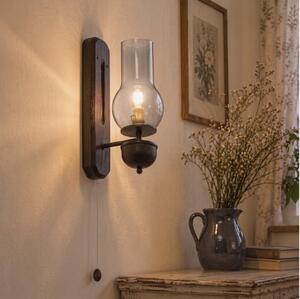 BRILAGI - LED стенно осветително тяло COTTAGE 1xE14/40W/230V бук/димно сиво
