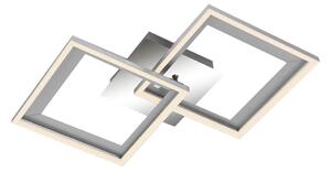 Brilo - LED Димируем полилей за повърхностен монтаж FRAME 2xLED/11W/230V