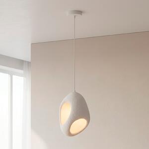 JUST LIGHT. GmbH Висяща лампа Artoni, бяла, пластмаса, E27, Затъмняване, Бял, Дневна/трапезария, Пластмаса, Модерен