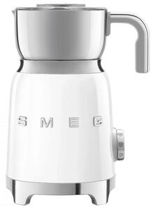 Уред за разпенване на мляко Smeg MFF11WHEU, 500 W, 600 мл, 8 програми, Подвижна кана, Автоматично изключване, Бял