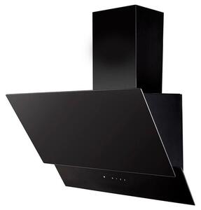 Абсорбатор Kumtel DA6-835-A0A, 142W, 650 м3/ч, 3 скорости, LED, Алуминиев филтър, Стъклен панел, Черен
