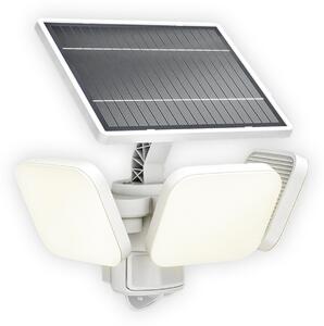 Philips LED слънчева лампа Zyren, бяла, 3000 K, със сензор, IP65, Бял, Пластмаса