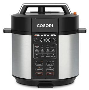 Мултикукър за готвене под налягане Cosori CMC-CO601-SEU, 1100 W, 5.7 л, 80 kPa, 9 програми, Таймер, Черен