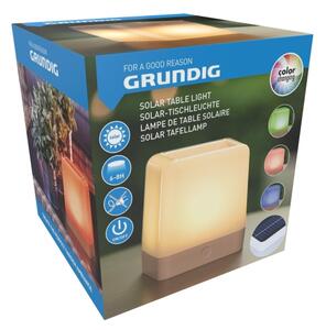 Grundig - LED RGB Соларна лампа LED/3,7V