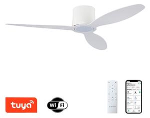 ZEVENTI - LED таванен вентилатор VENTORA LED/24W/230V Wi-Fi Tuya бял + дистанционно управление