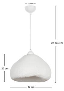 Brilagi - Полилей с кабел WABI SABI 1xE27/40W/230V Ø 32 cm бял