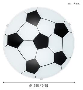 Eglo 87284 - Детска плафониера JUNIOR E27/60W/230V