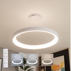 Brilagi - Димируем LED полилей FALCON II LED/108W/230V 3000-6500K диам. 80 см бял + дистанционно
