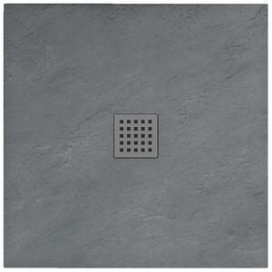 Корито за душ кабина Rea Rock Grey 90x90