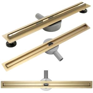 Линеен сифон Rea Neo Slim Mirror Gold Pro 60