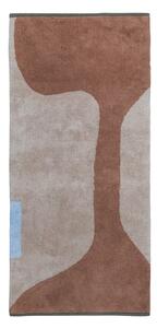 Памучна пътека подходяща за пране тухлен/бежова 70x150 cm Figura – Mette Ditmer Denmark