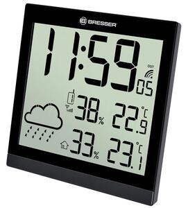 Електронна метеостанция Bresser TemeoTrend JC LCD RC, черна