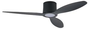 ZEVENTI - LED таванен вентилатор VENTORA LED/24W/230V Wi-Fi Tuya черен + с дистанционно управление