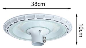 Brilagi-LED Външна улична лампа с 3-метров стълб URBANSPARK LED/120W/230V бяла IP65