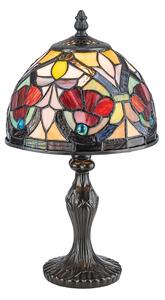 Quoizel QZ-LARISSA-TL-S - Настолна лампа Tiffany LARISSA 1xE14/40W/230V