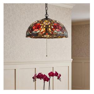 Quoizel QZ-LARISSA-P - Полилей на верига Tiffany LARISSA 3xE27/60W/230V