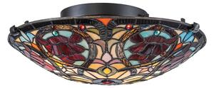Quoizel QZ-LARISSA-F - Таванно осветително тяло Tiffany LARISSA 2xE27/40W/230V