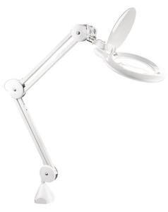 Extol - Димируема LED настолна лампа с лупа LED/10W/230V бяла