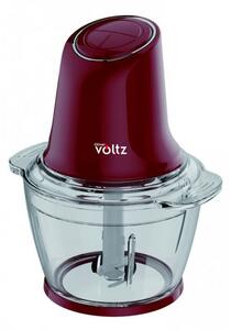 Чопър Oliver Voltz Daisy OV51111W, 600W, 1.0л. вместимост, острие от неръждаема стомана, червен