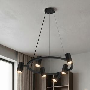Brilagi - Полилей на кабел SELE 6xGU10/30W/230V черен